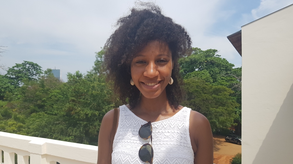 Caroline Gueye, an artist and physicist based in Dakar