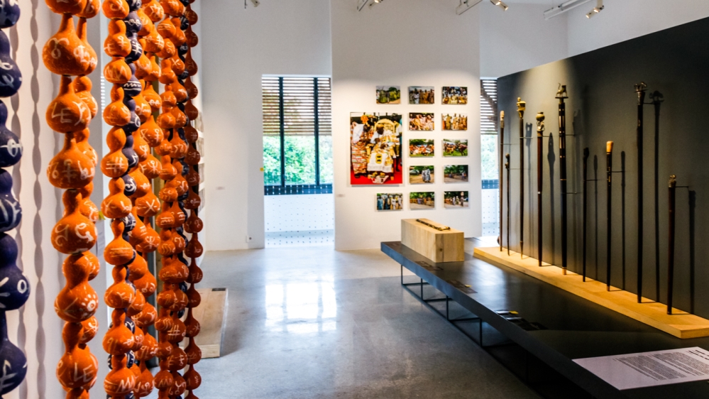 Togo of the Kings, an exhibition presenting artefacts belonging to the various kingdoms, chieftaincies and communities of Togo [Photo courtesy of Nicolas Robert]