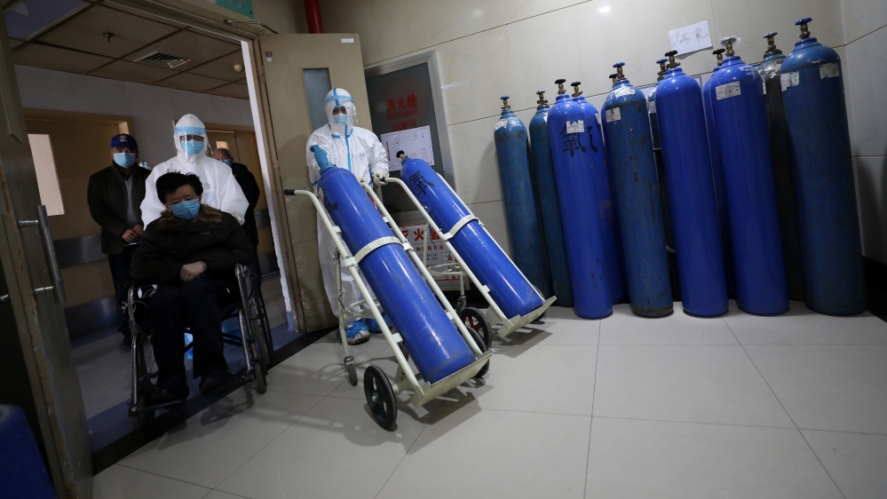 According to the Caixin news website, there are more than 3,000 healthcare workers who may have been infected [China Daily via Reuters]