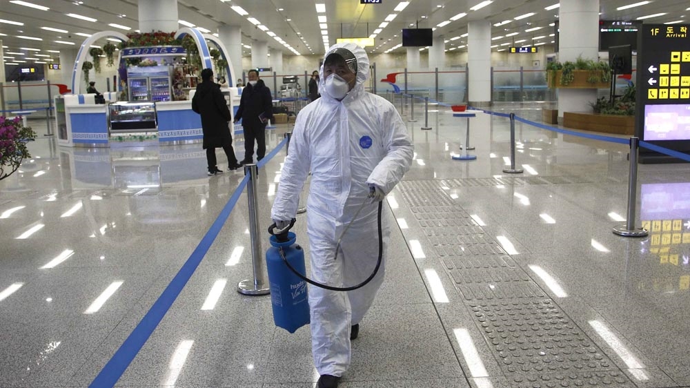 Pyongyang said there are no confirmed cases of the virus in North Korea