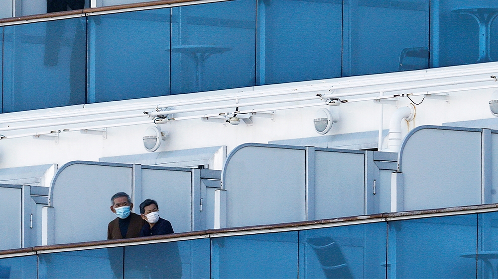 More people on board the quarantined Diamond Princess were diagnosed with COVID-19 on Thursday