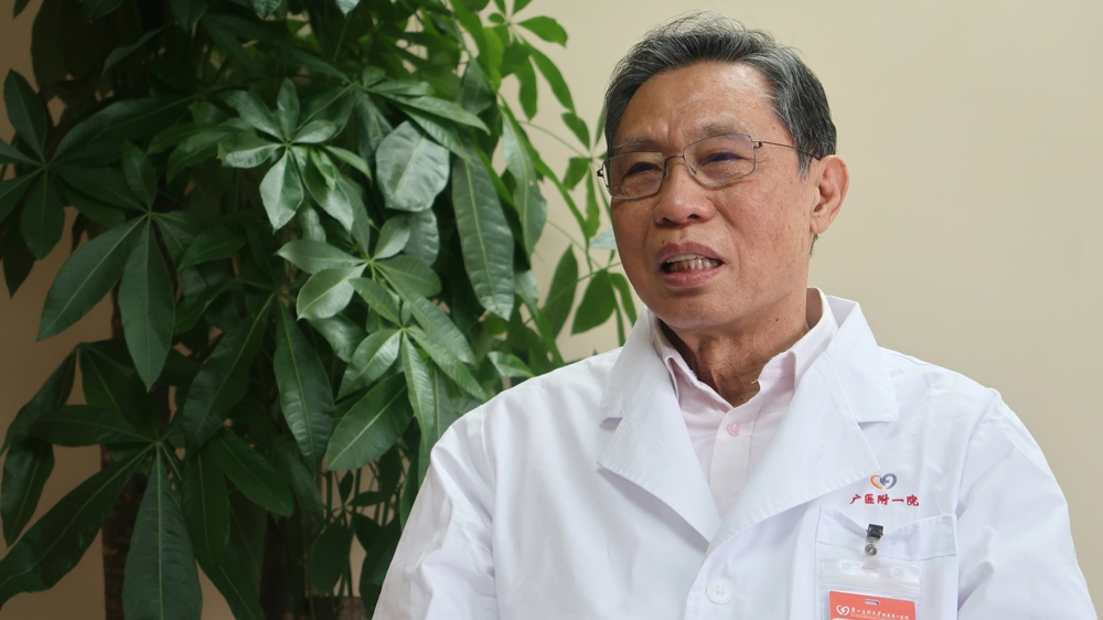 Zhong Nanshan rose to national prominence during the SARS outbreak