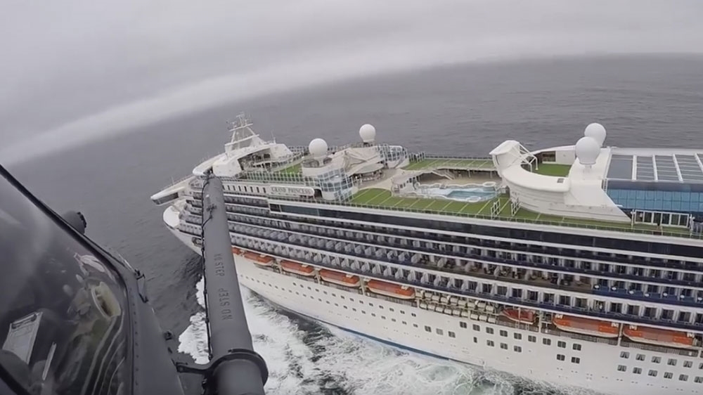 Grand Princess cruise ship