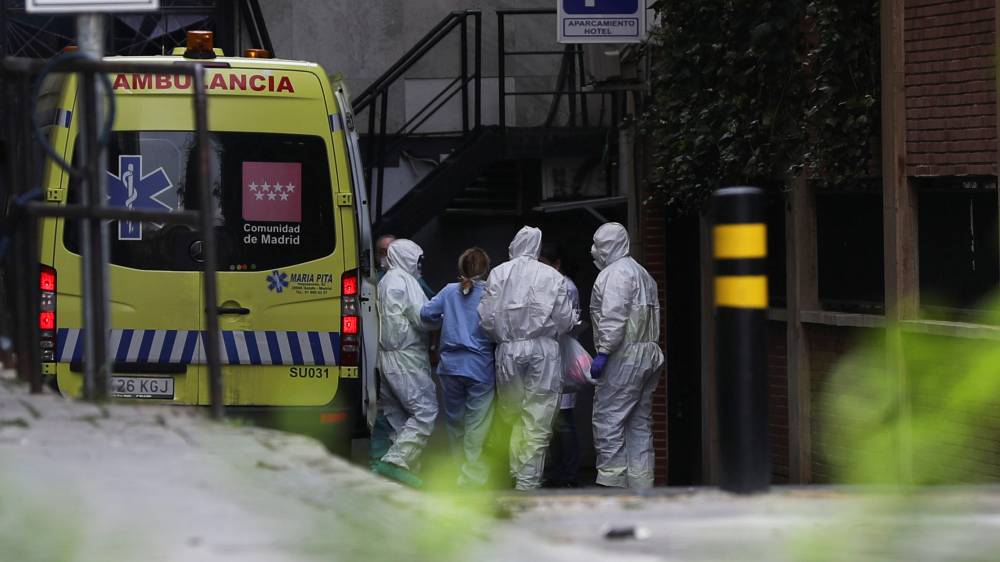 Spain - hotel hospital - reuters
