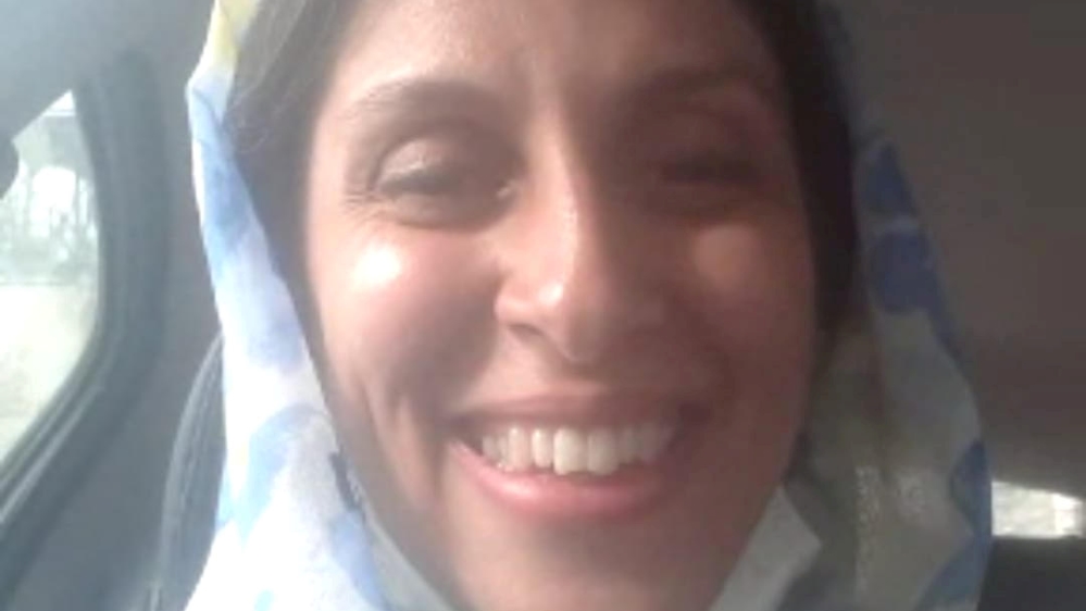 British-Iranian charity worker Nazanin Zaghari-Ratcliffe is seen after being temporarily released from a Tehran jail on March 17, 2020