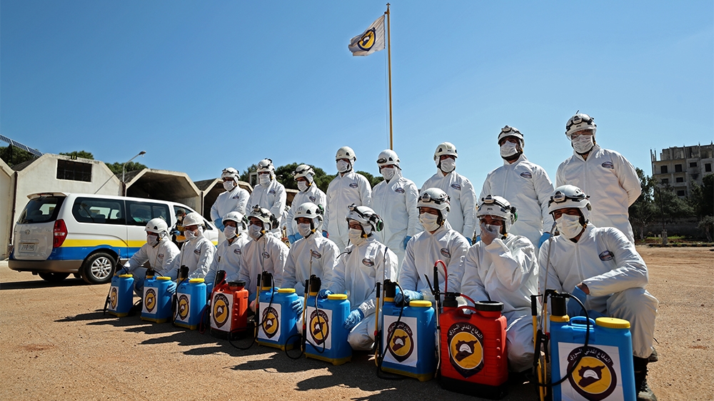 White helmets
