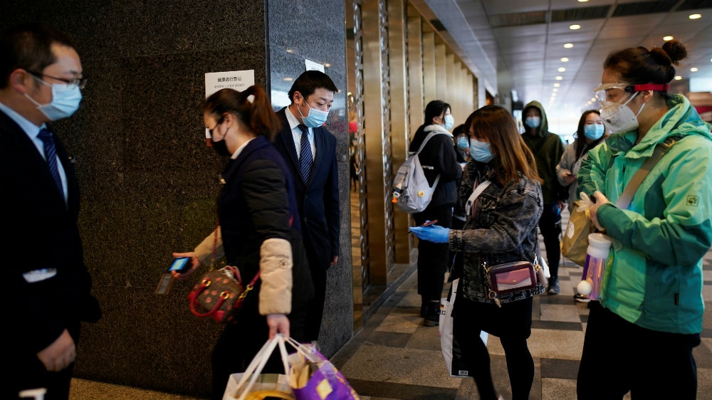 Shopping centres began to reopen on Monday with visitors required to show health status before entering