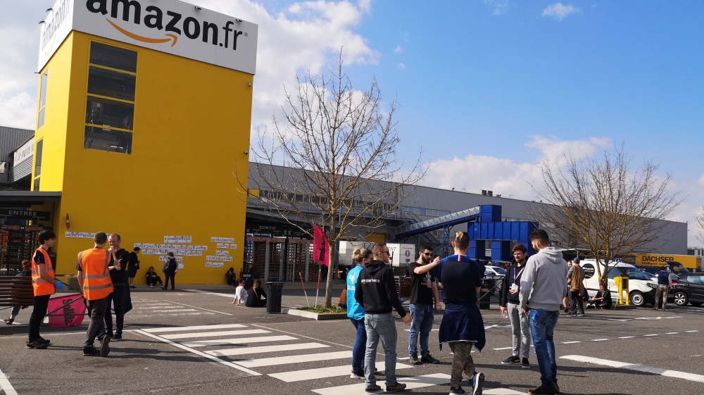 Amazon workers