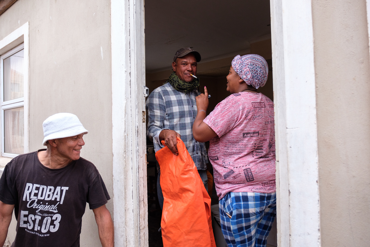 07 December 2019: Christian Adams prepares to leave his home to go fishing. Advocating for small-scale and indigenous fisher rights is something he has been doing for a long time, and as much as ther