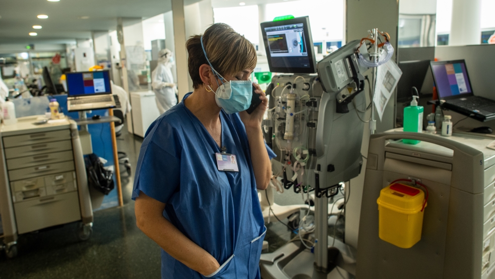 Barcelona''s Hospital Del Mar Expands ICU In Fight Against Coronavirus