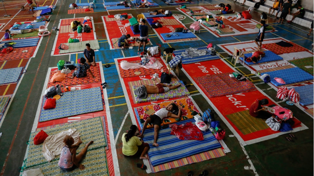 Manila has millions of homeless, some of whom have found shelter during the lockdown with churches and schools