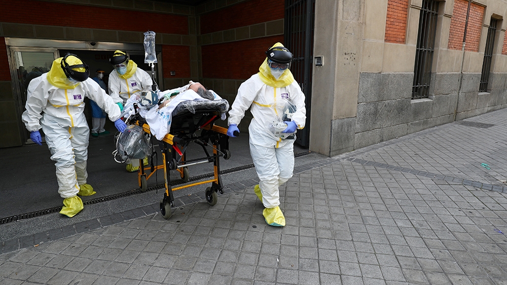 Spain has reported the lowest number of daily new coronavirus deaths in over a month