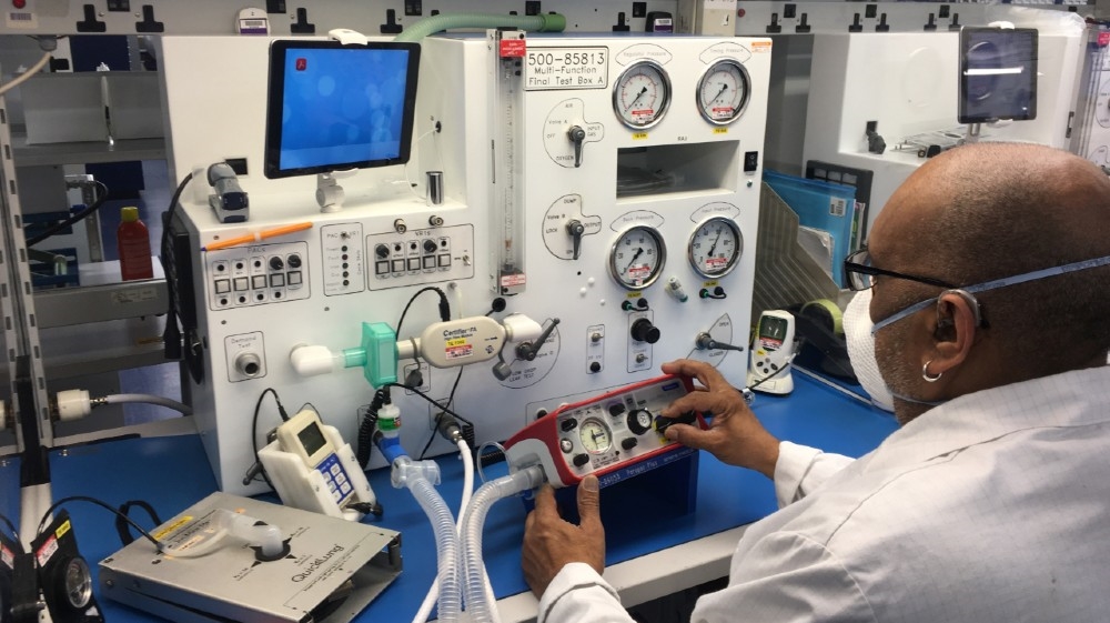 Ventilators are key for treating coronavirus as it takes over the body’s breathing process when the disease has caused the lungs to fail
