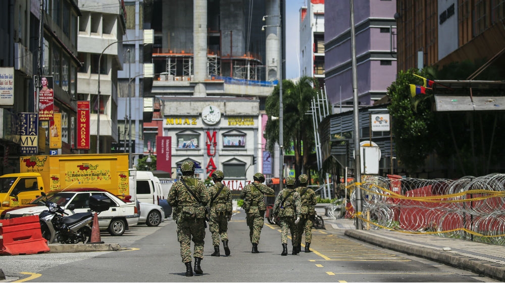 Malaysia troops