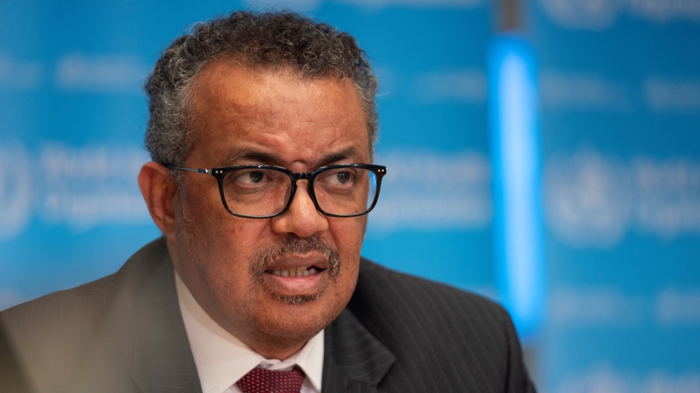 WHO Director-General Tedros Adhanom Ghebreyesus listed a series of steps needed before countries lift coronavirus-related restrictions