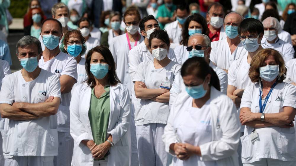 hospital workers - spain - reuters