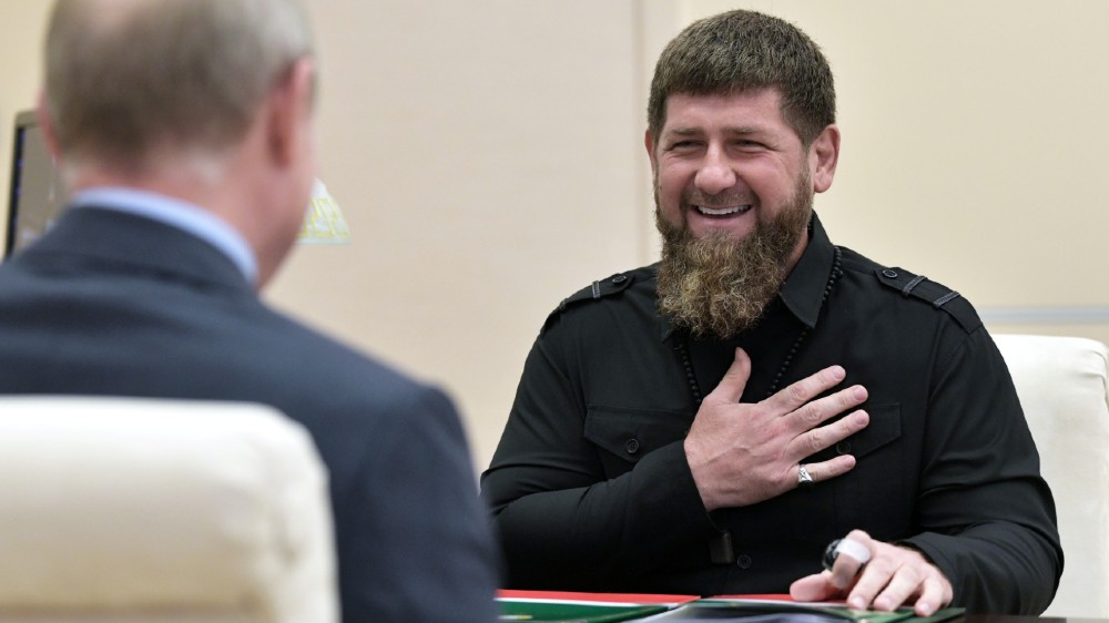 Kadyrov and Putin - reuters