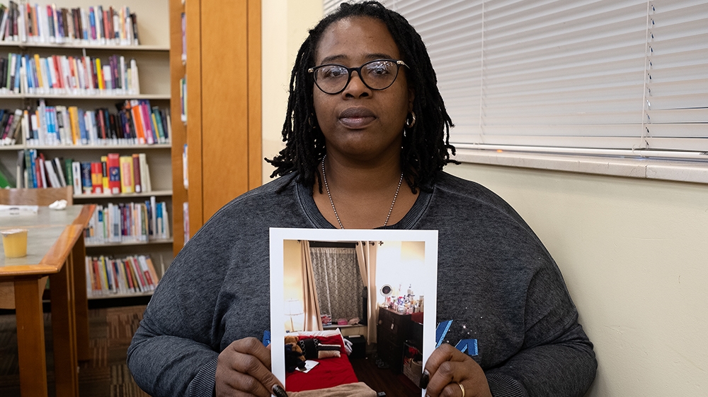 Still Here - Tamanika transitional housing bedroom [Sara Bennett/Al Jazeera]
