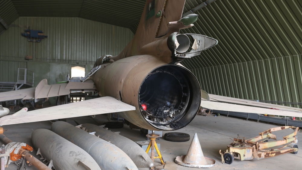 A large cache of weapons and ammunition was also seized by the GNA after the takeover of al-Watiya airbase from Haftar’s forces