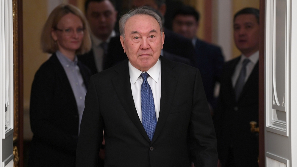 Kazakh former President Nursultan Nazarbayev tested positive for the new coronavirus disease
