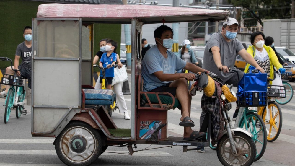 The total number of infections in Beijing has risen to 158 over the past week