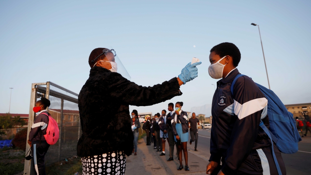 Langa township in Cape Town