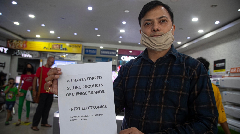 India boycott china