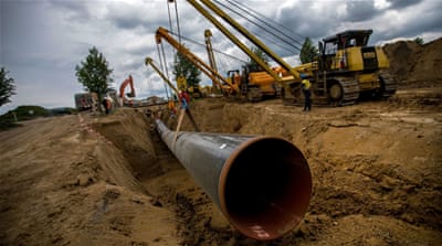 Gazprom is Europe’s largest gas supplier and owns pipelines transporting the fuel to Europe