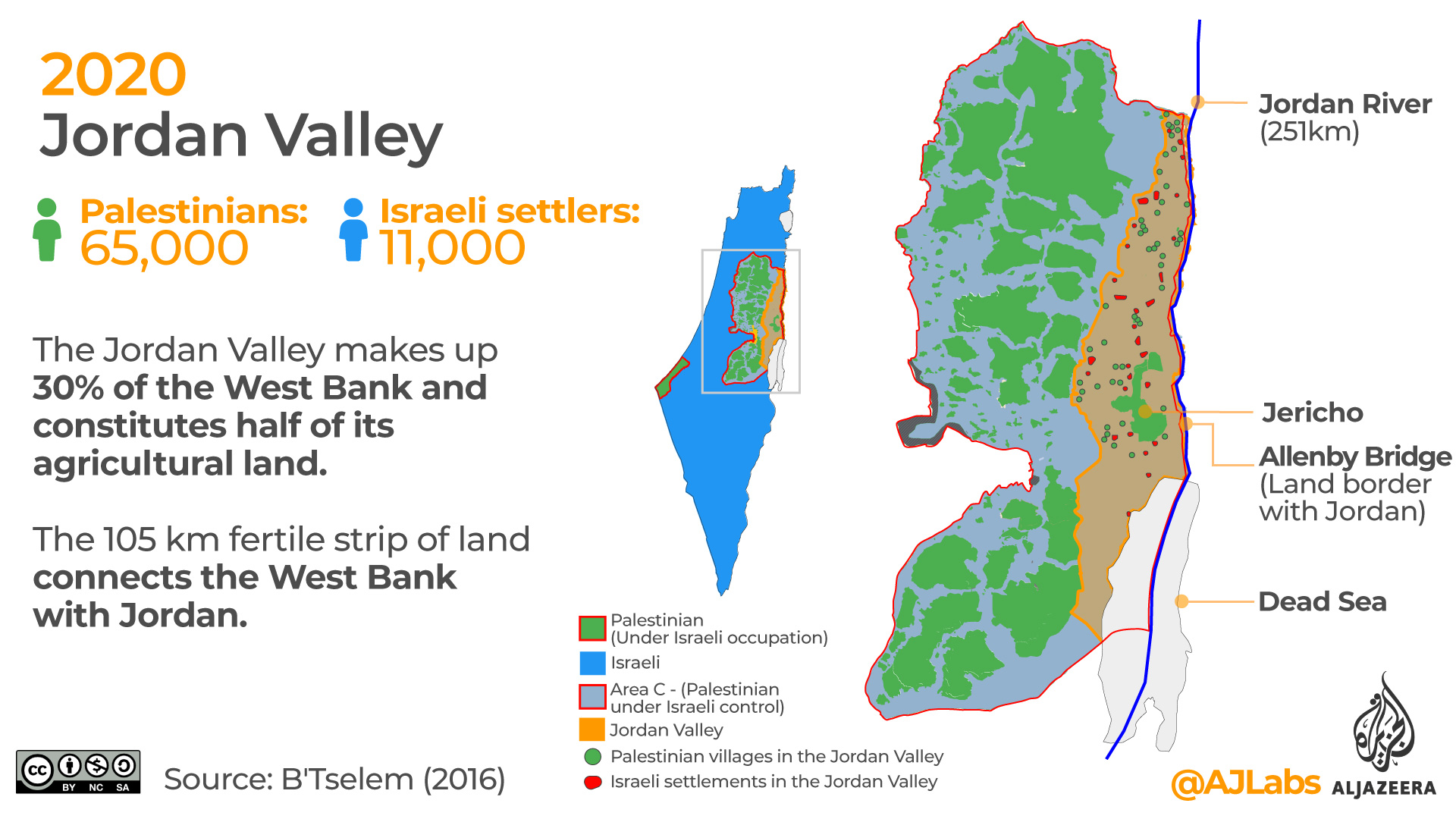 Jordan Valley map
