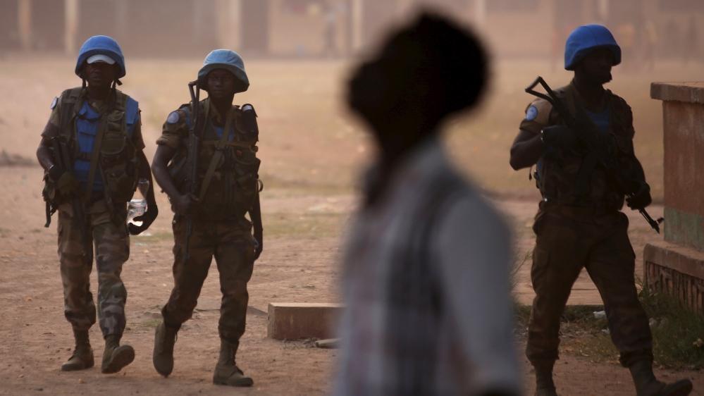 CAR UN peacekeepers