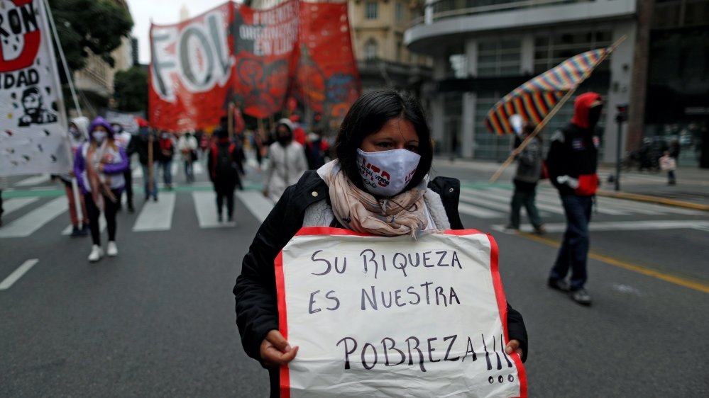Woman in Argentina