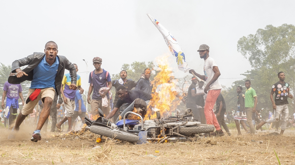 Thousands supporters of President Tshisekedi’s party demonstrated last week in protests that security forces cracked down on, killing two protesters in the capital Kinshasa and three in the southeastern city of Lubumbashi