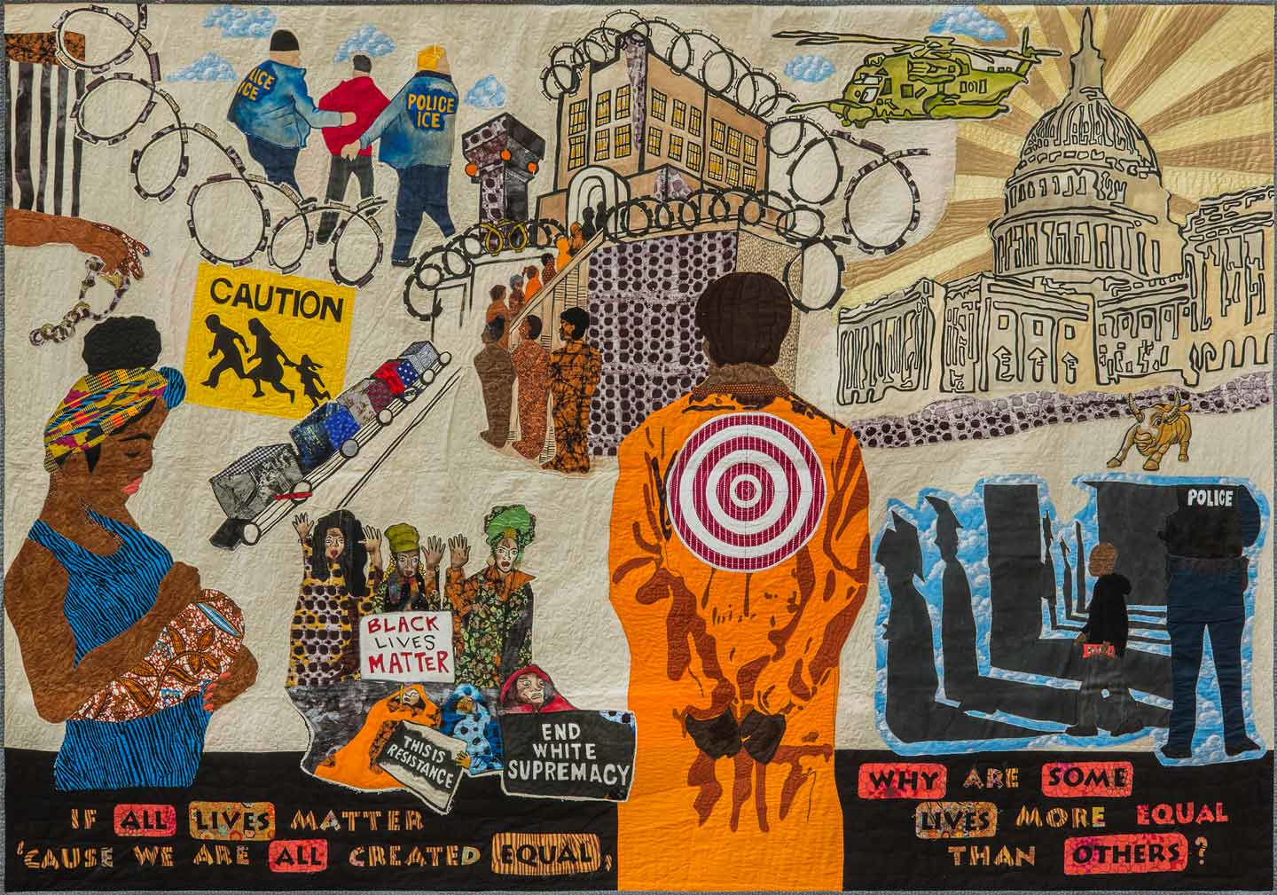 ‘Target of Injustice’ by Sylvia Hernandez [Courtesy of Sylvia Hernandez]
