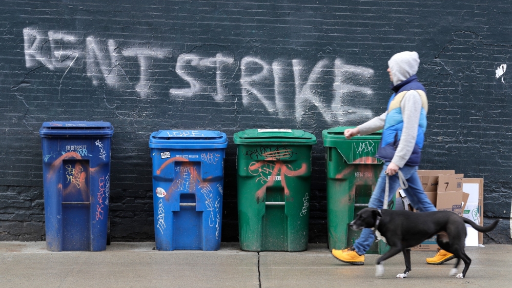 Rent strike