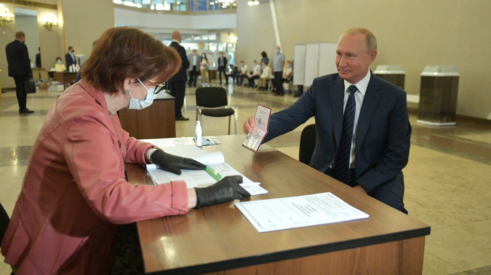 Russia holds main voting day on constitutional changes