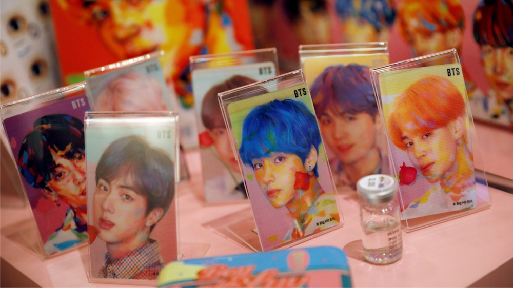 K-pop idol boy band BTS