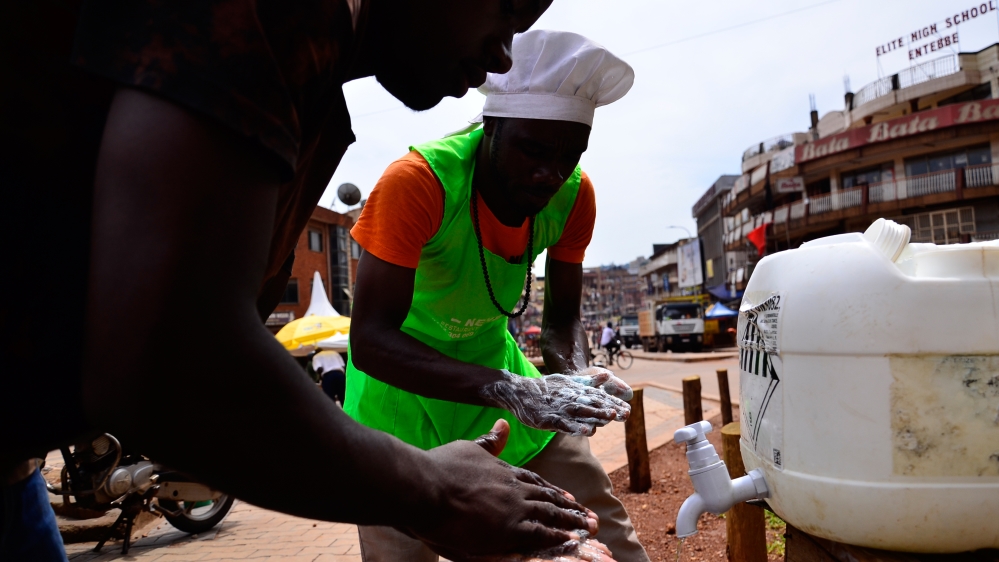 Uganda has so far confirmed 2,362 coronavirus infections and 22 deaths, according to the country’s Health Ministry