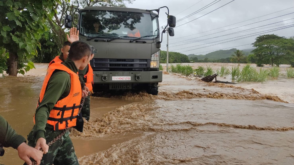 Loei province suffered the most damage during flooding caused by tropical storm Sinlaku, according to the Thai Disaster Prevention and Mitigation Department