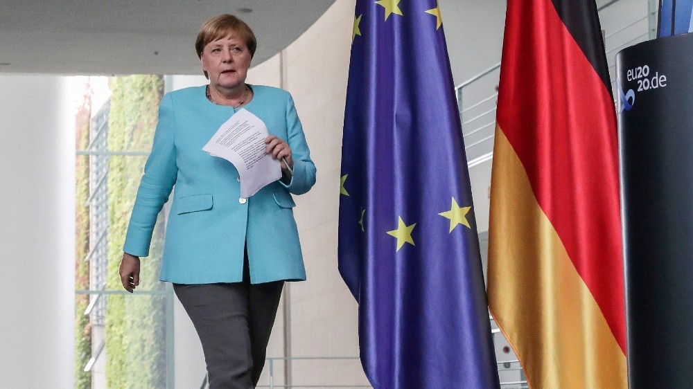German Chancellor Angela Merkel says the coup in Mali has so far not affected the United Nations peacekeeping mission in the West African country [AFP]