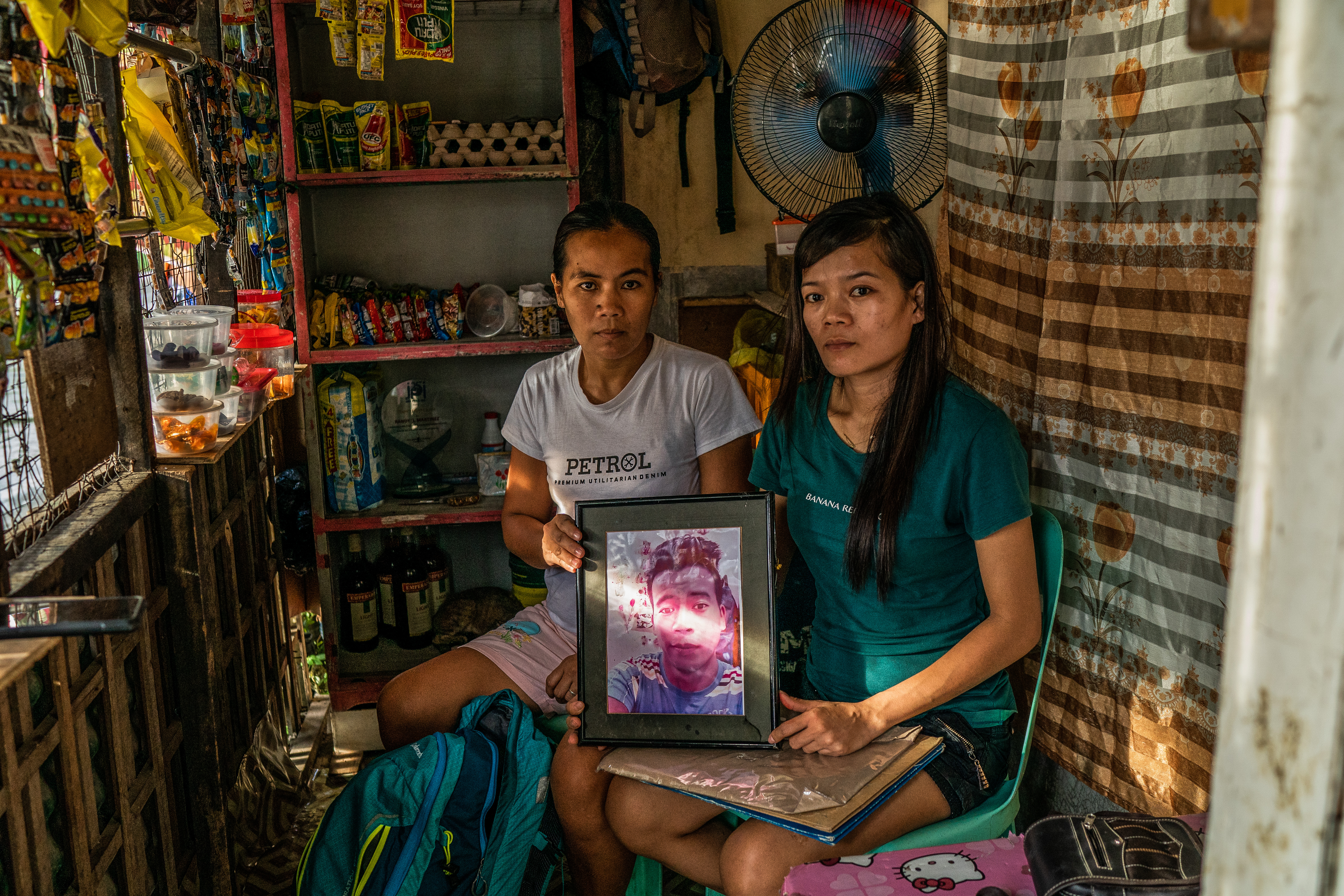 Stanley Jungo, 25, had an accident on board a deep-sea fishing vessel when a steel bar hit his thigh in April. He ignored the injury but it got worse and six weeks later he was dead. His body remains in a mortuary in southern China