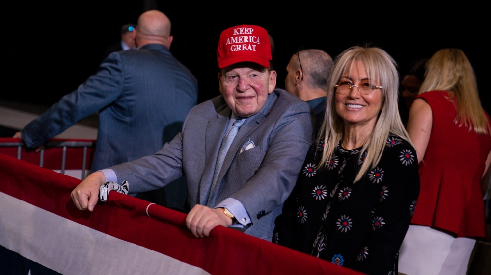 Businessman and Republican donor Sheldon Adelson is reportedly planning a spending spree to support Trump