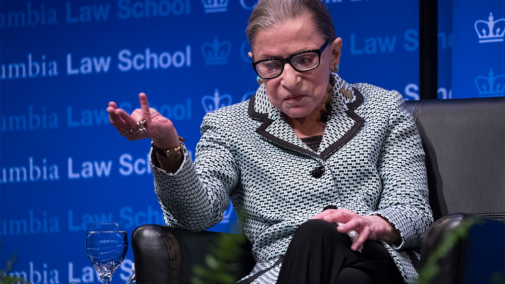US Supreme Court Justice Ruth Bader Ginsburg was a champion of equal rights