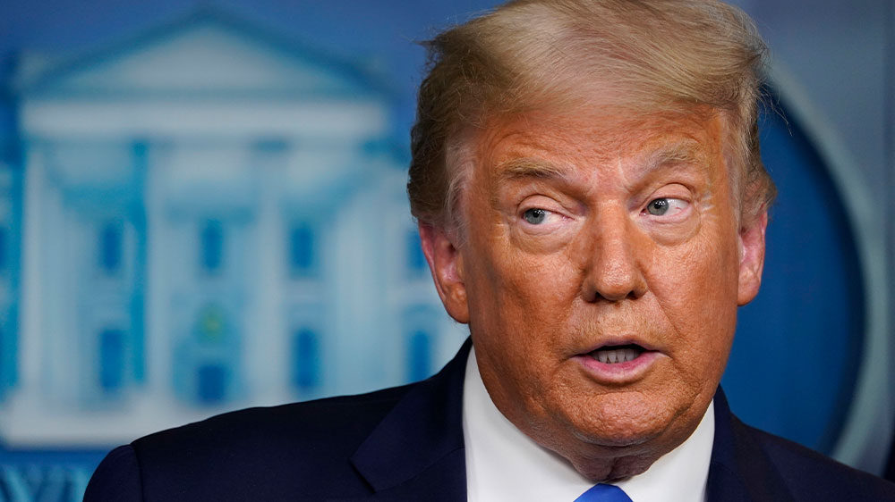 Trump says the US is looking into the conflict that ignited in Nagorno-Karabakh very strongly