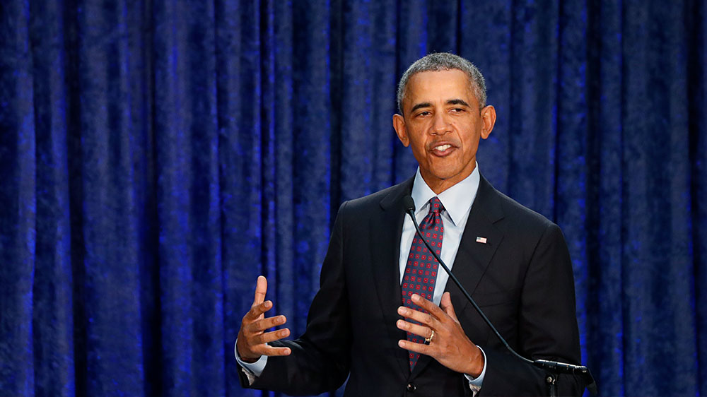 Former US President Barack Obama and former First Lady Michelle Obama reached a $65m deal in 2018 with Penguin Random House for their memoirs