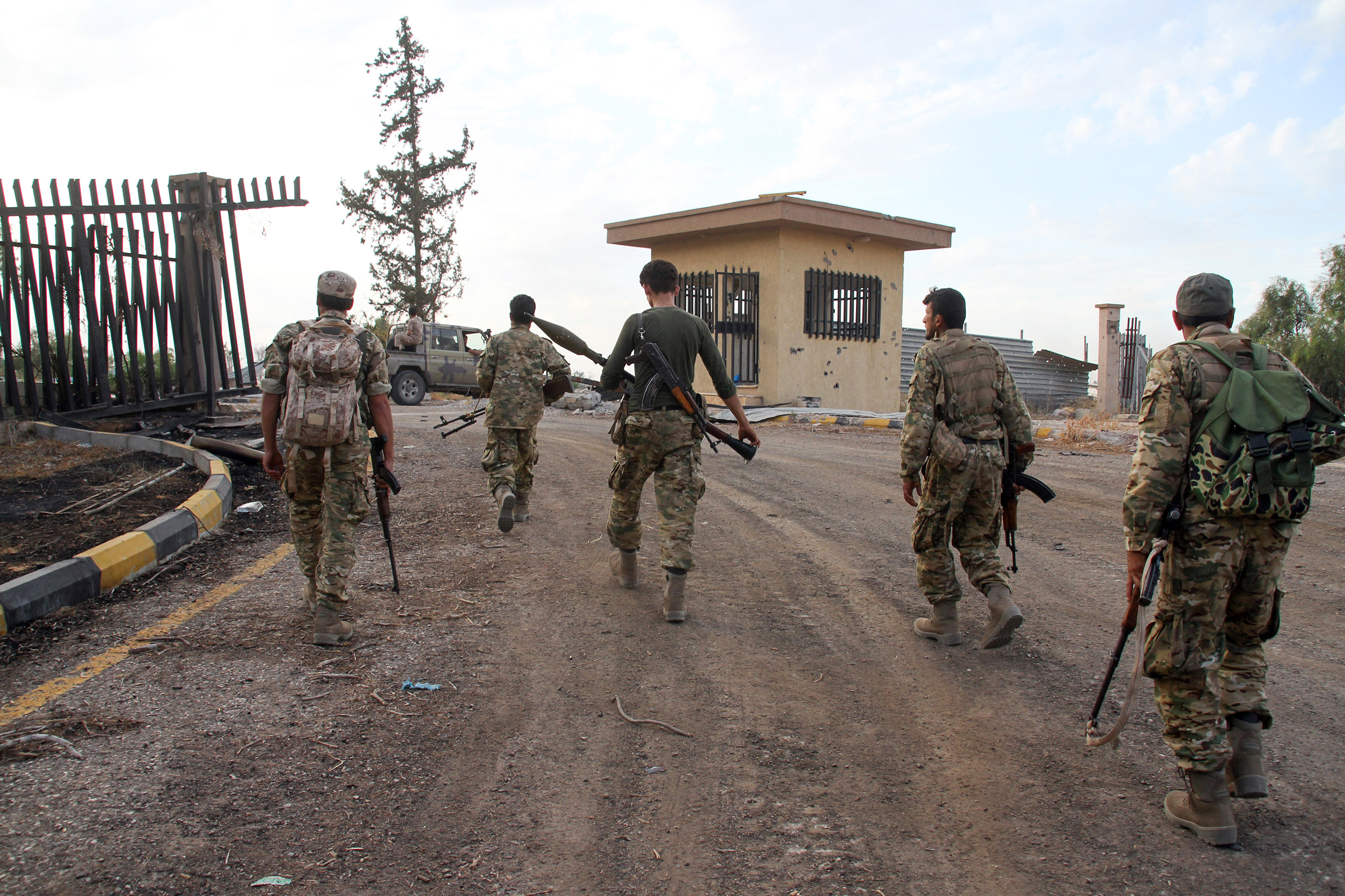 The deal calls for the departure of all foreign forces from Libyan soil within three months [AFP]