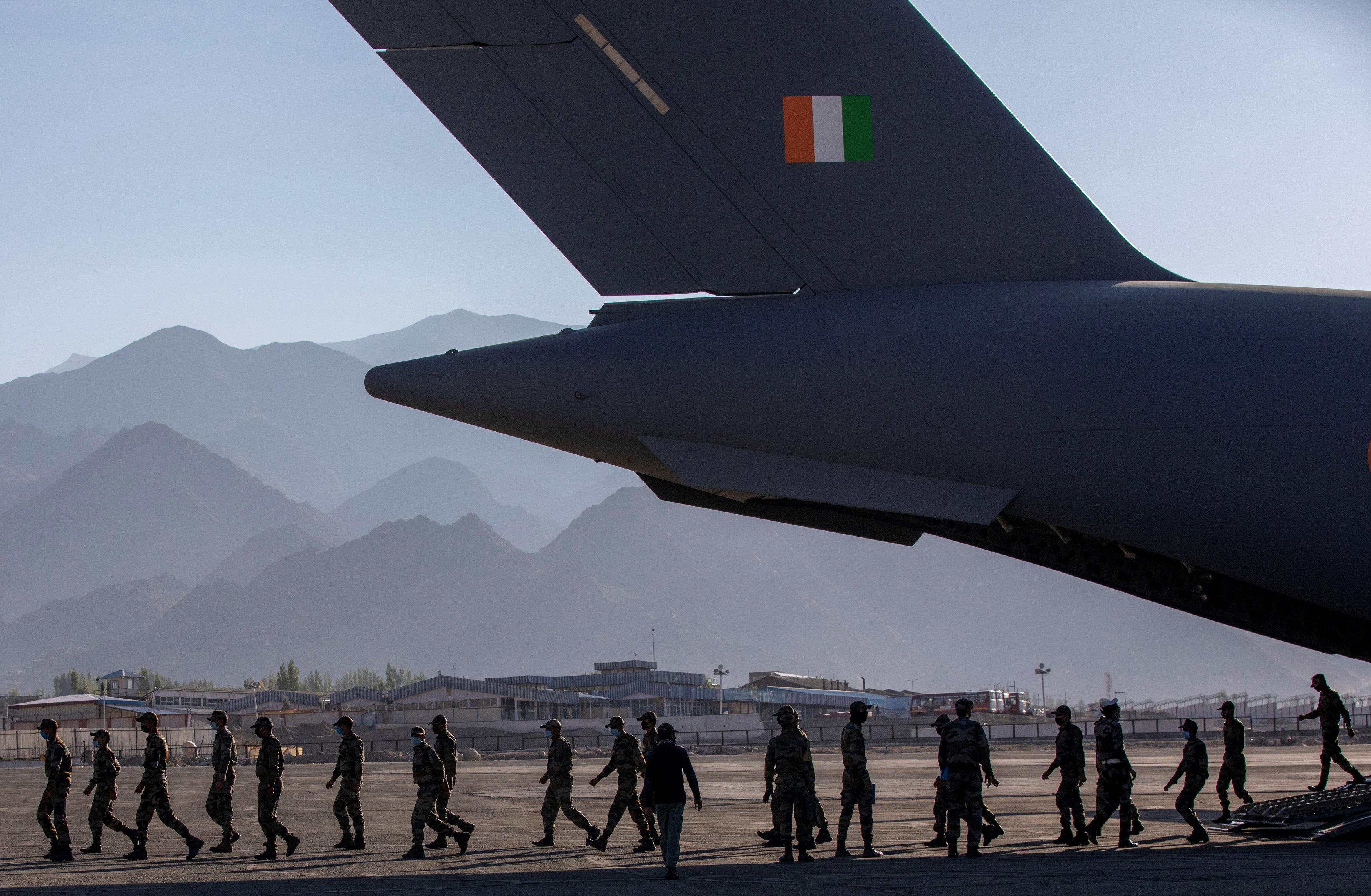 [Last month, Indian media reported that New Delhi has deployed more than 50,000 additional troops on the China border in the past few months