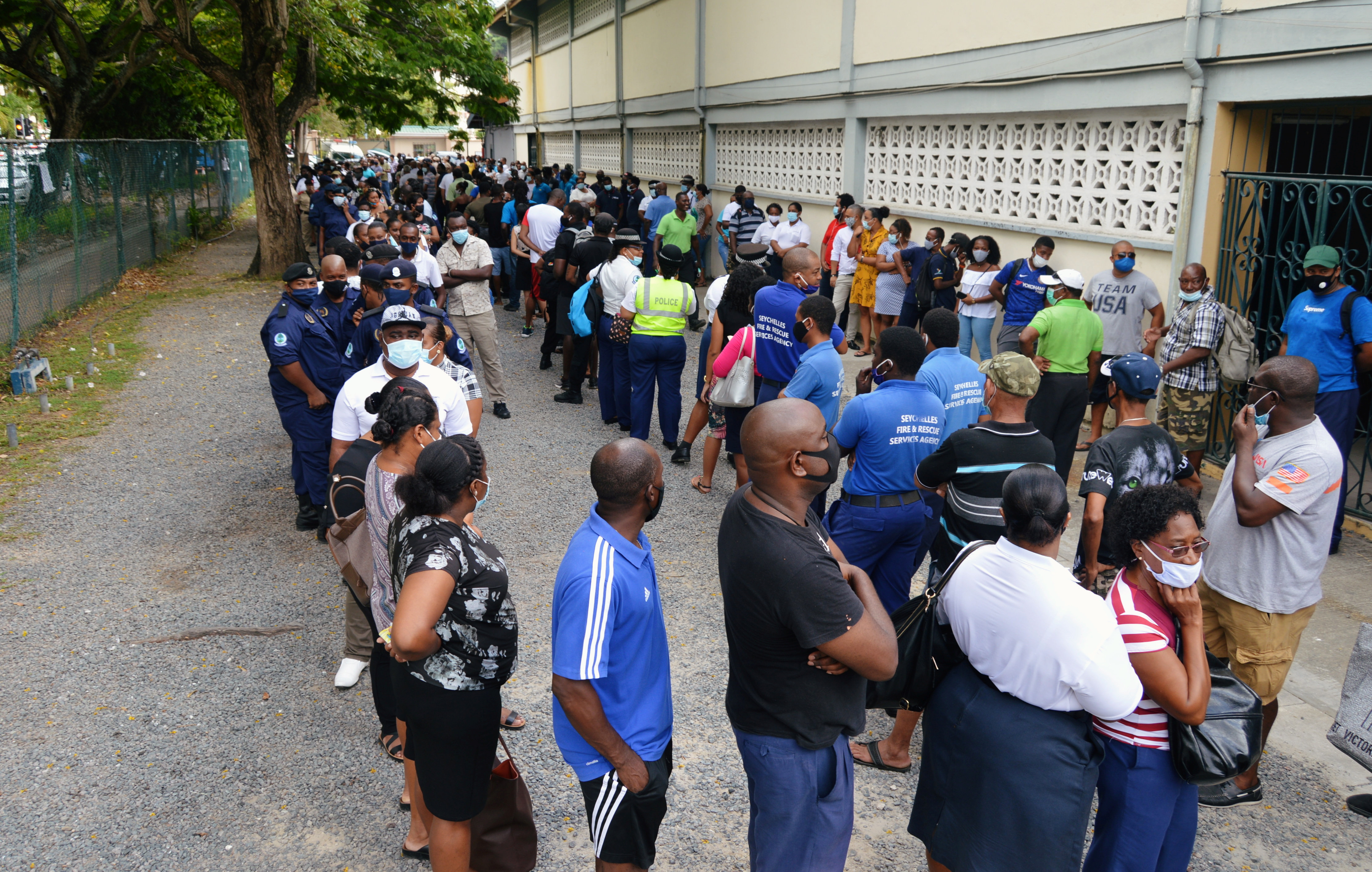 Some voters complained on Thursday they had to wait for more than six hours to cast their vote because there were too few voting booths