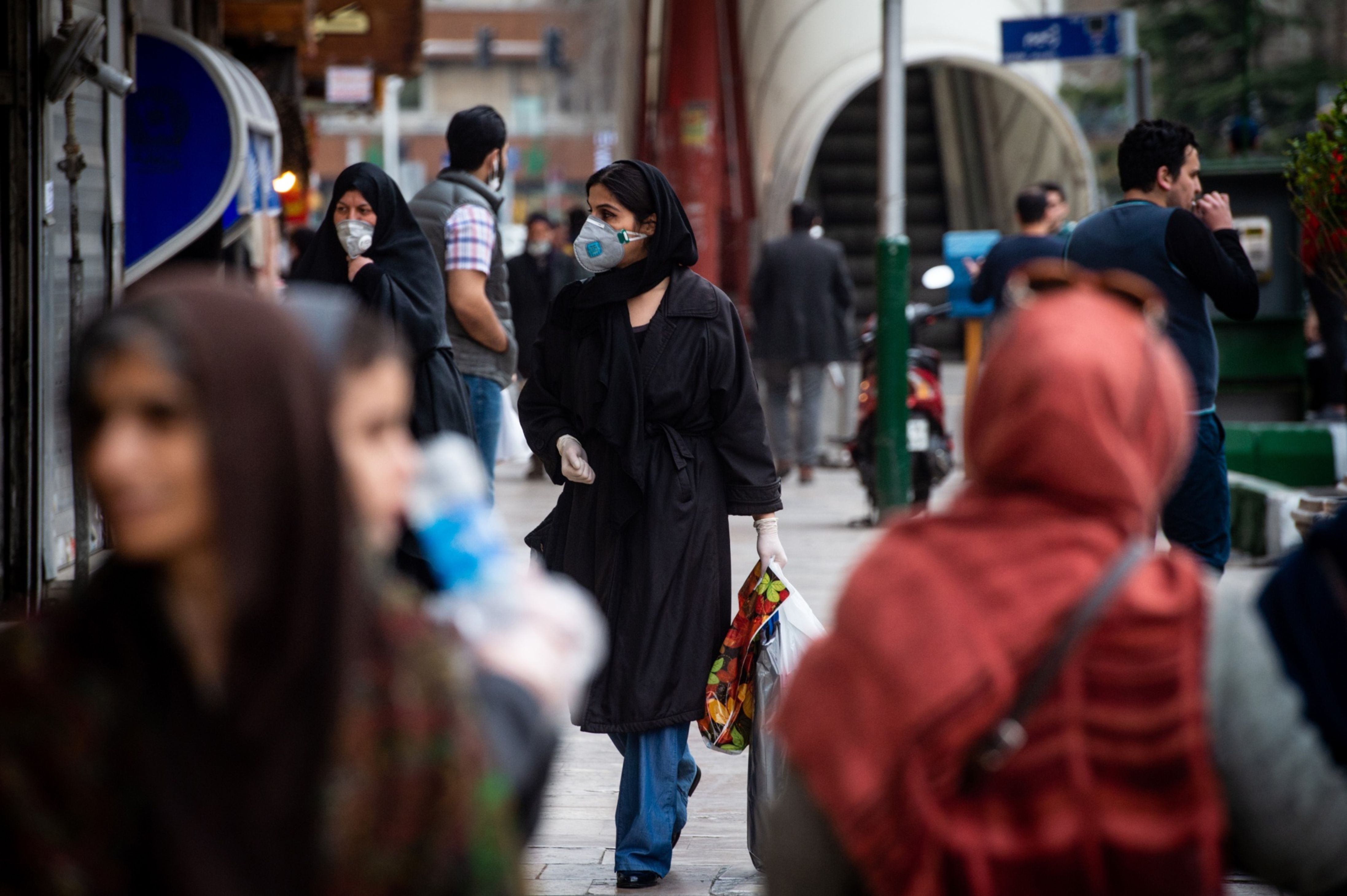 While the Trump administration insists that sanctions do not interfere with the flow of humanitarian goods, critics in Iran and outside of it are pushing back on Washington's narrative [File: Ali Mohammadi/Bloomberg]