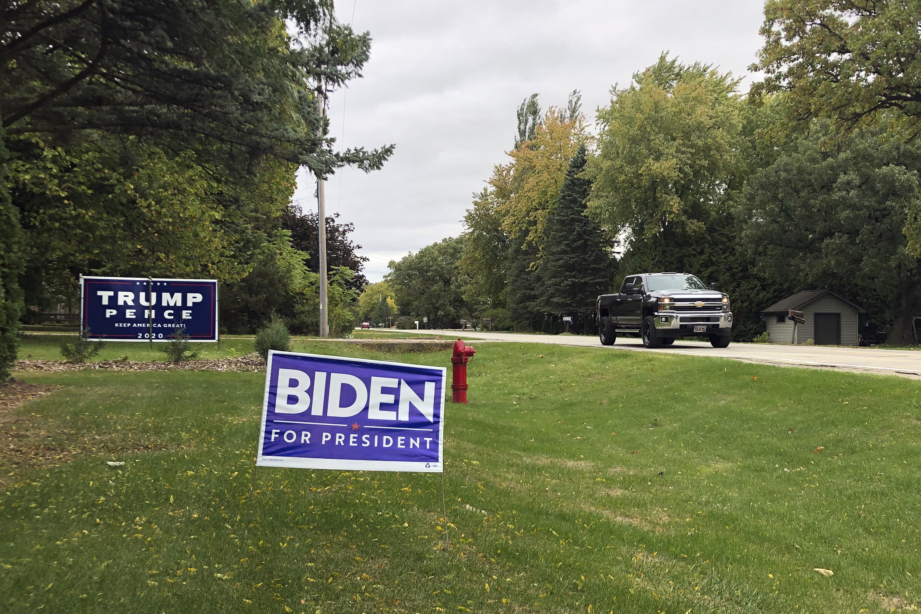 Trump won Wisconsin in 2016, but polls show Biden leading this time around