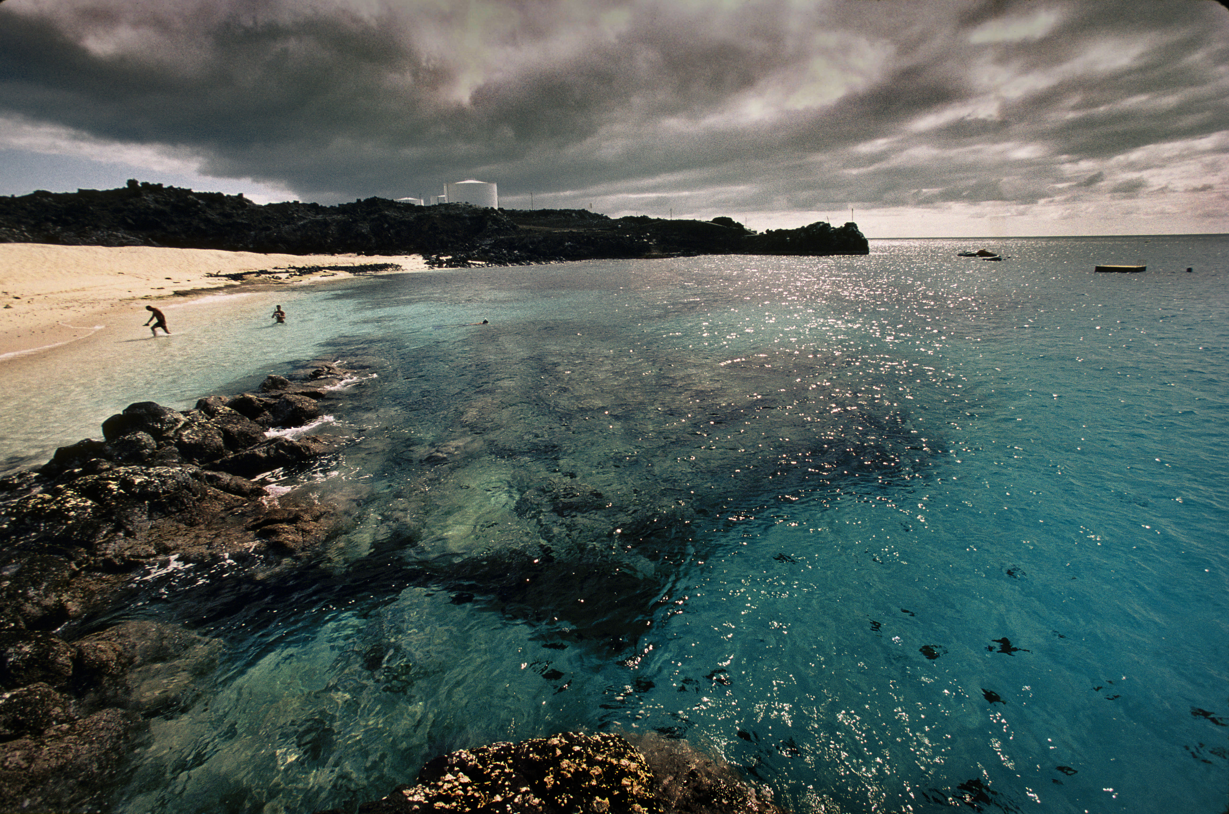 Ascension is a small, 88sq km isolated volcanic island in the equatorial waters of the South Atlantic Ocean, roughly midway between the horn of South America and Africa. It is governed as part of the British Overseas Territory of Saint Helena, Ascension and Tristan da Cunha [Barry Lewis/In Pictures via Getty Images]